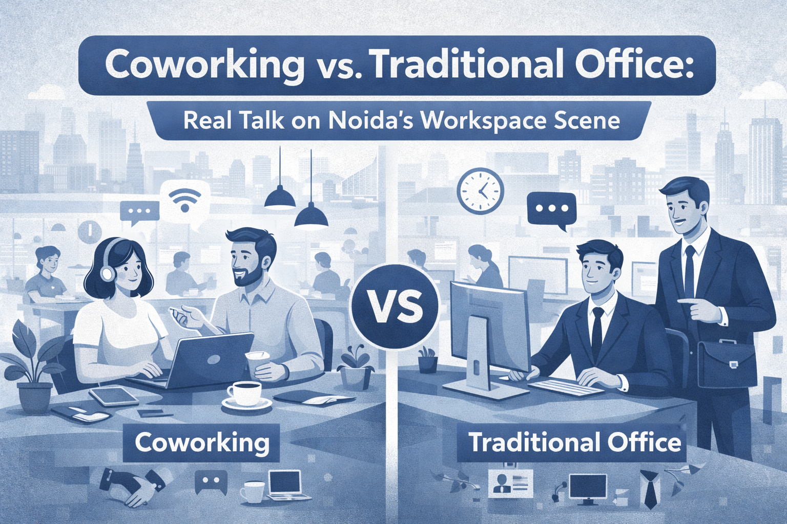 Coworking vs Traditional Office